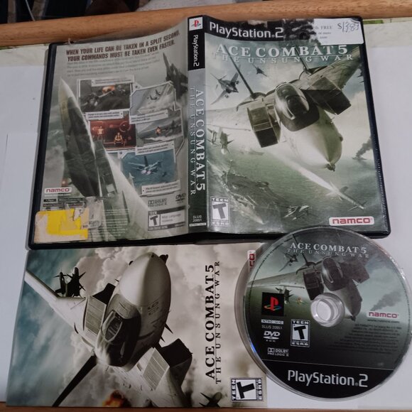 Ace Combat 5 PS2 Tested Playstation 2 Video Game - Picture 1 of 1